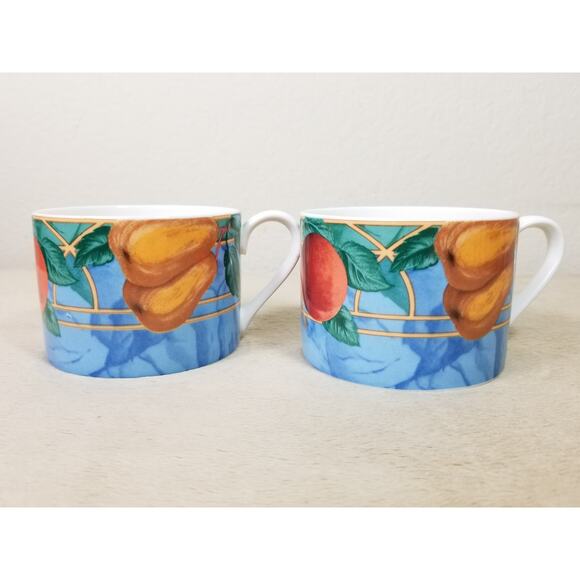 Victoria & Beale Forbidden Fruit Teacup Coffee Mug 8oz Fine Porcelain2 1/2" x2 - Picture 7 of 14